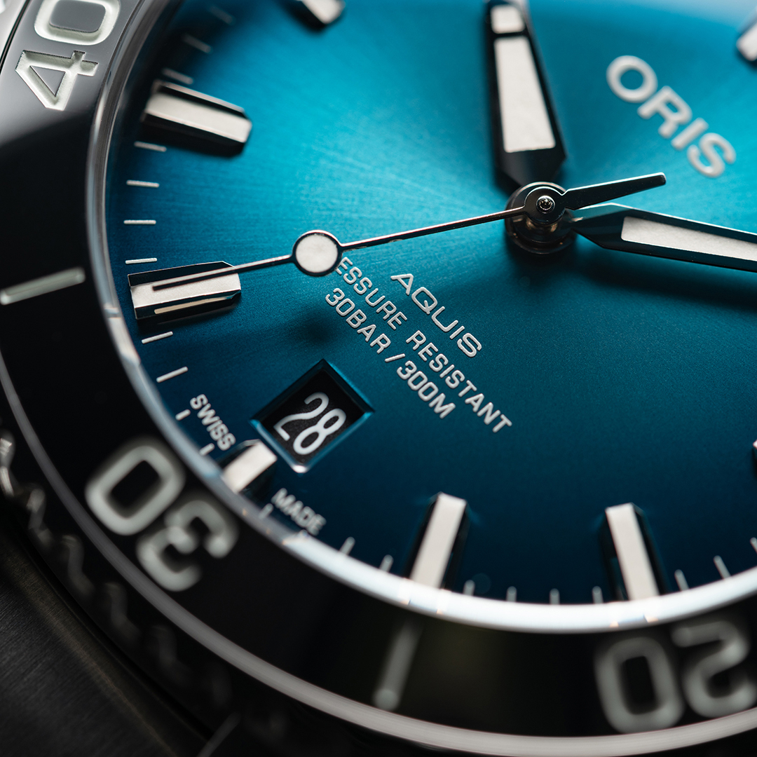 Часы ORIS  01 733 7732 4155-07 8 21 05PEB, Функции: Часы, минуты, секунды, дата